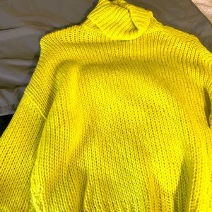 Stylish comfy neon sweaters!
